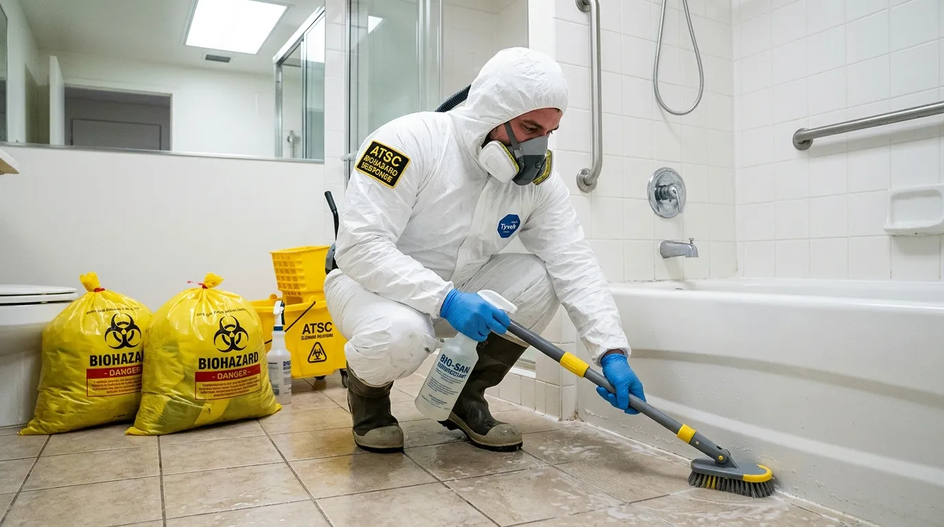 Decontamination equipment deployed for Blood Cleanup in Marana